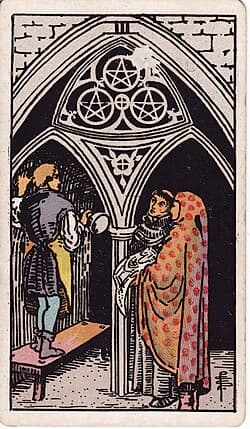 Three of Pentacles